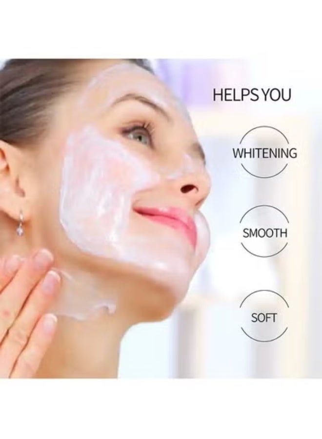 Lanthome Glutathione Whitening Cream, Facial Dark Spots Remover 2% Glutathione Face Cream, Prevent Aging Moisturizing Skin Brightener Cream, Smoothing Brightening Cream, White Lightening Beauty Cream 20G - Image 3